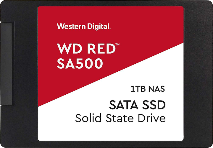 Western Digital Red SA500 SSD 1TB 2.5" SATAIII (WDS100T1R0A) - зображення 1