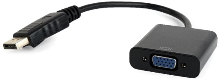Адаптер Cablexpert DisplayPort - VGA 0.15 м (A-DPM-VGAF-02) - зображення 1