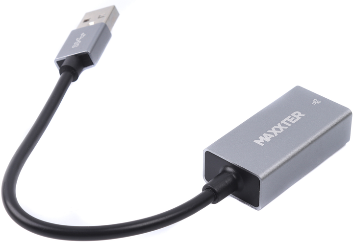 Adapter Maxxter USB 2.0 - RJ-45 NEA-U2-01 - obraz 2