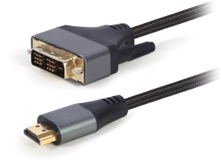 Кабель Cablexpert HDMI на DVI (CC-HDMI-DVI-4K-6) - зображення 2