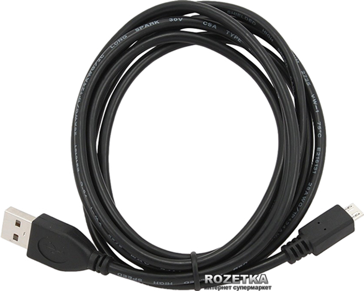 Cablexpert USB 2.0 - MicroUSB 5pin 1,8 m (CCP-mUSB2-AMBM-6) - obraz 2