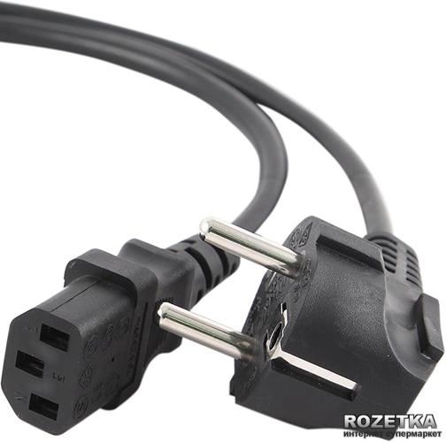 Kabel zasilający Cablexpert PC-186-VDE-3M CEE7/17-C13 VDE 3 m - obraz 1
