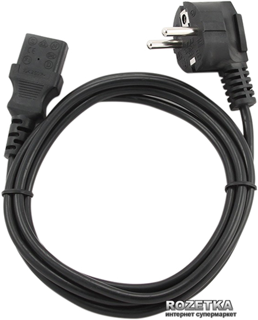 Kabel zasilający Cablexpert PC-186 CEE7/17-C13 1,8m - obraz 2