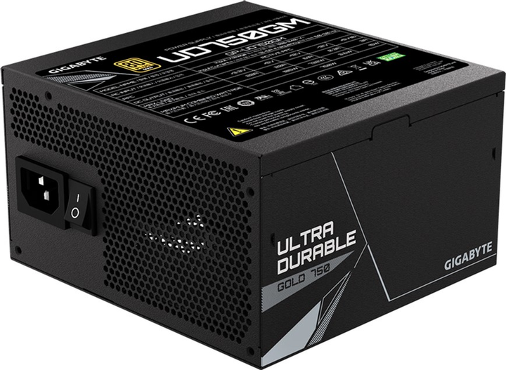 Блок живлення Gigabyte 750W 80+ Gold (UD750GM) - зображення 4