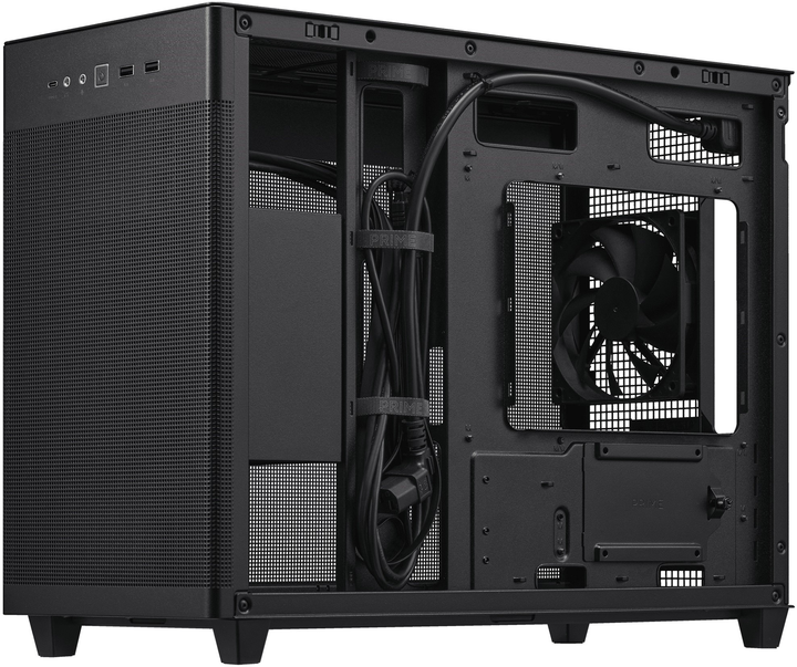 Корпус Asus Prime AP201 Black (90DC00G0-B39000) - зображення 6