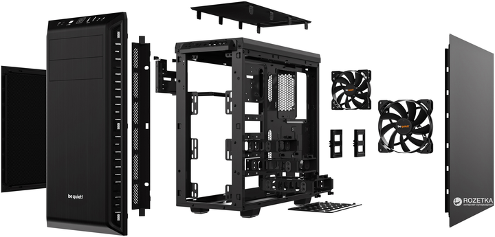 Корпус be quiet! Pure Base 600 Black (BG021) - зображення 4