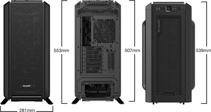 Obudowa be quiet! Silent Base 802 Window Black (BGW39) - obraz 2