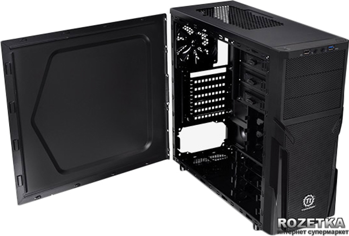 Obudowa Thermaltake Versa H21 Czarna (CA-1B2-00M1NN-00) - obraz 4