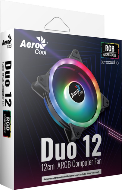 Кулер Aerocool Duo 12 ARGB - зображення 9