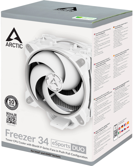 Chłodzenie CPU Arctic Freezer 34 eSports DUO - Szary/Biały (ACFRE00074A) - obraz 8