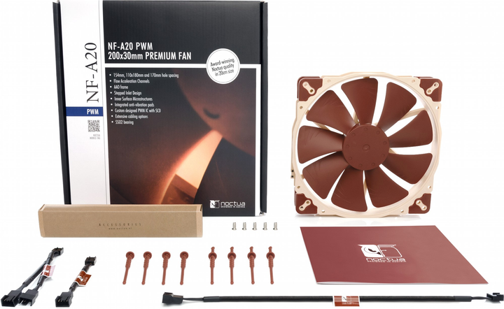 Кулер Noctua NF-A20 PWM - зображення 5
