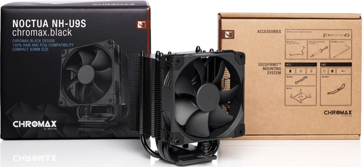 Chłodzenie CPU Noctua NH-U9S Chromax.Czarny - obraz 3