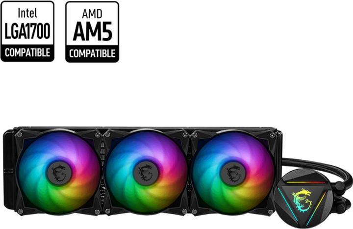 Система рідинного охолодження MSI MAG CoreLiquid 360R V2 (381121) - зображення 4