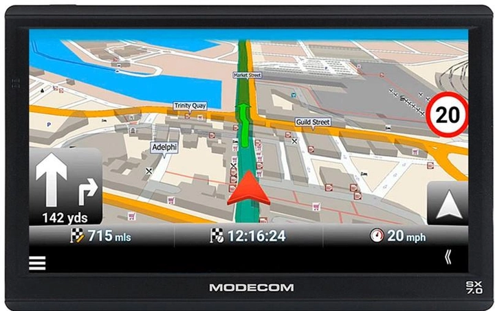 GPS-навігатор Modecom Device FreeWAY SX 7.0 MapFactor (NAV-FREEWAYSX70-MF-EU) - зображення 1