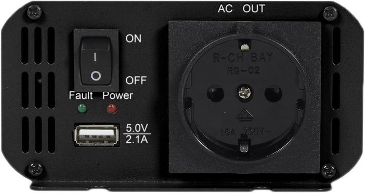 Автомобільний інвертор EnerGenie EG-PWC500-01 на 500 Вт - зображення 2