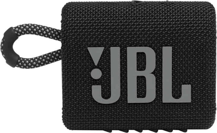 Głośnik przenośny JBL Go 3 Black (JBLGO3BLK) - obraz 1
