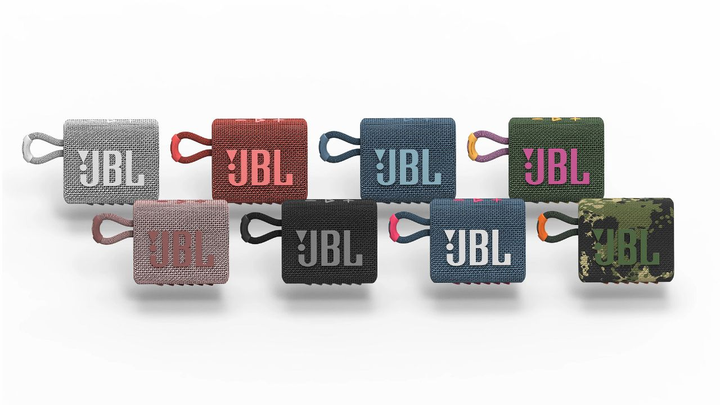 Głośnik przenośny JBL Go 3 White (JBLGO3WHT) - obraz 3