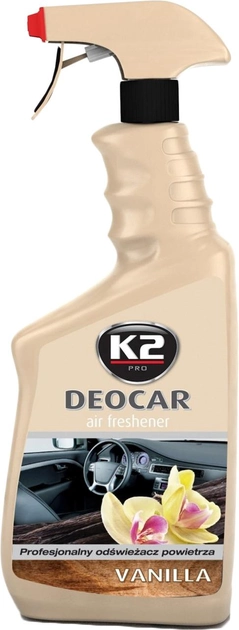Odświeżacz Universal K2 Deocar Vanilla 700 ml (m115vm) (K20536) - obraz 1