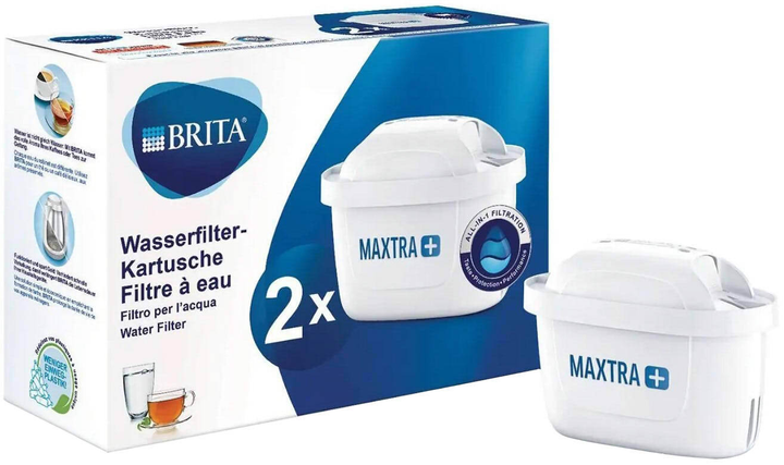 Картридж для фільтрів-глечиків Brita MAXTRA+ 2 шт (1038688) - зображення 1