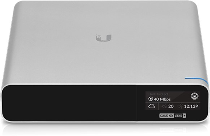 Контролер Ubiquiti UniFi Cloud Key Gen2 Plus 1x10/100/1000 Mbps (UCK-G2-PLUS) - зображення 2