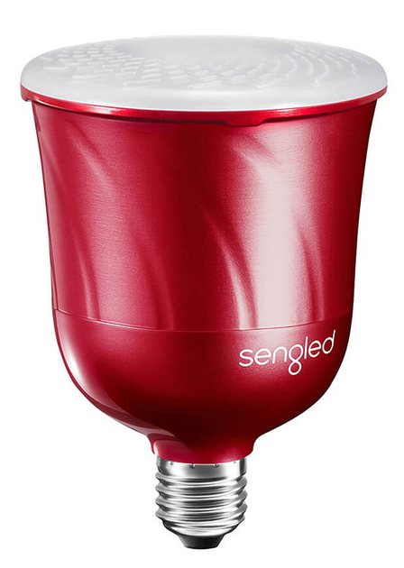 Inteligentna lampa Sengled Pulse Satellite 8W Bluetooth Red (światło LED z głośnikiem JBL BT) (C01-BR30EUSC) - obraz 2
