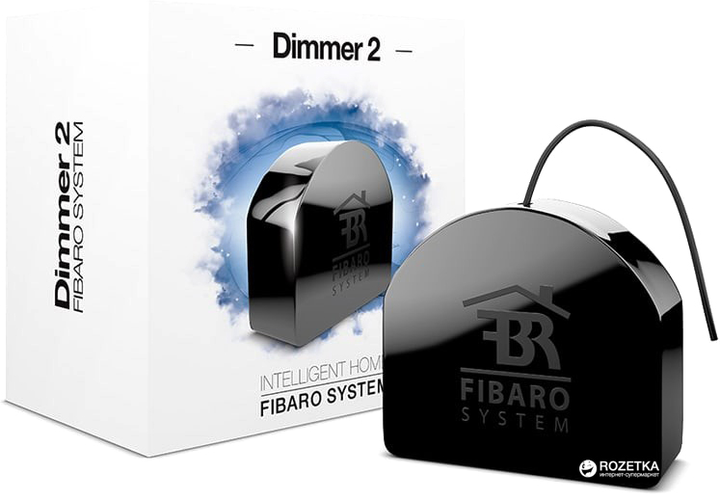 Inteligentny sterownik oświetlenia FIBARO Dimmer 2 Z-Wave Czarny (FGD-212) - obraz 2