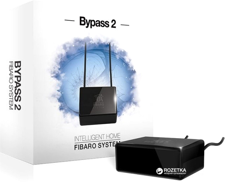 Bocznik FIBARO Bypass 2 do Dimmera 2 Z-Wave Czarny (FGB-002) - obraz 2