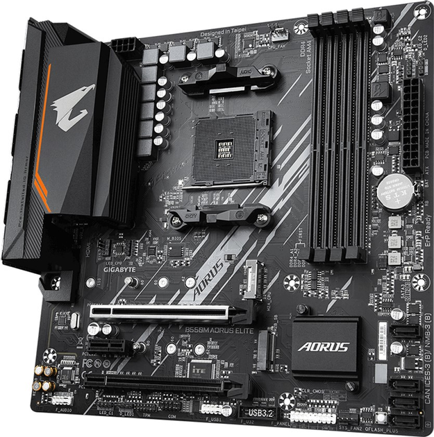 Płyta główna Gigabyte B550M Aorus Elite (sAM4, AMD B550, PCI-Ex16) - obraz 3