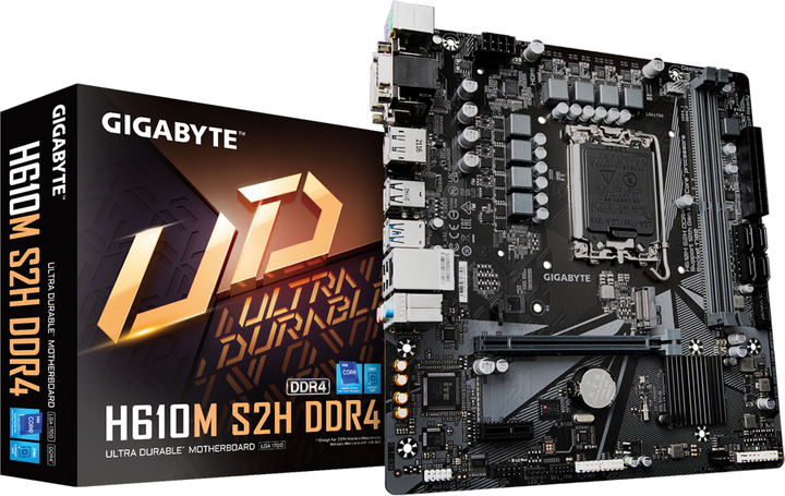 Материнська плата Gigabyte H610M S2H DDR4 (s1700, Intel H610, PCI-Ex16) - зображення 5