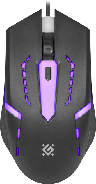 Mysz gamingowa przewodowa DEFENDER Flash MB-600L USB Czarna (52600) - obraz 3