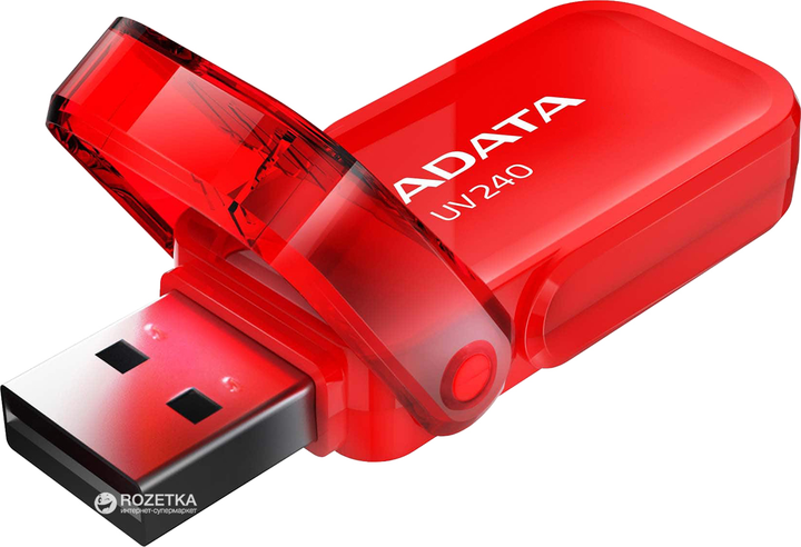 ADATA UV240 32GB Red (AUV240-32G-RRD) - зображення 2