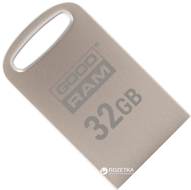 Pendrive Goodram Point 32GB USB 3.0 Silver (UPO3-0320S0R11) - obraz 1