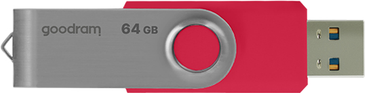 Pendrive Goodram Twister 64GB USB 3.0 Red (UTS3-0640R0R11) - obraz 4