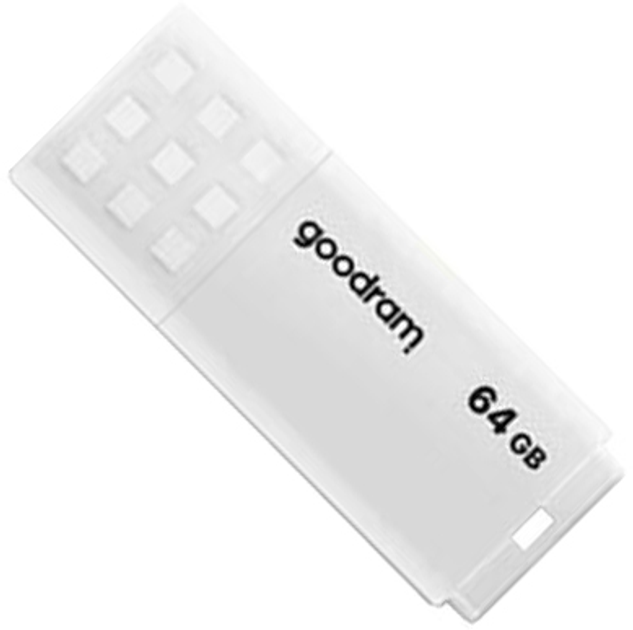 Goodram UME2 64GB USB 2.0 White (UME2-0640W0R11) - зображення 1