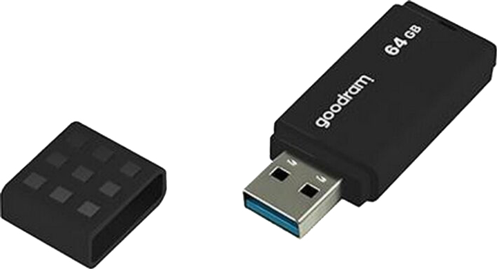 Pendrive Goodram UME3 64GB USB 3.0 Black (UME3-0640K0R11) - obraz 4