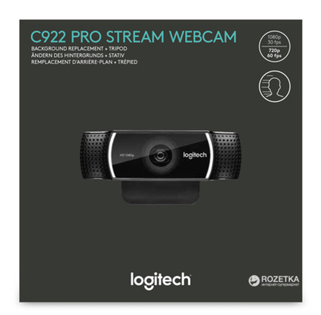 Logitech HD C922 Pro Stream EMEA (960-001088) - obraz 3