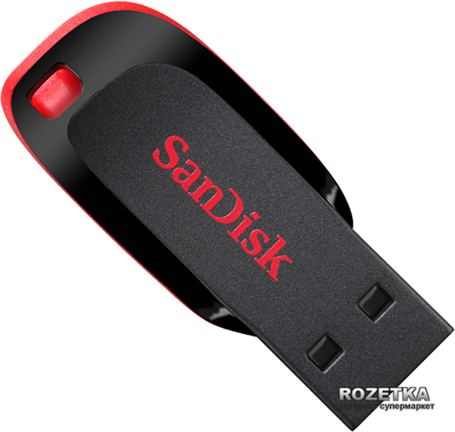 Карта пам'яті SanDisk Cruzer Blade 128GB (SDCZ50-128G-B35) - зображення 1