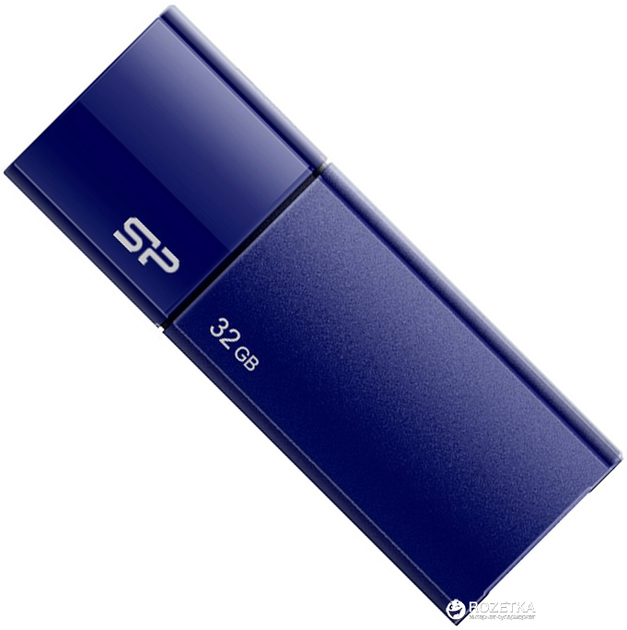 Pendrive Silicon Power Ultima U05 32GB Deep Blue (SP032GBUF2U05V1D) - obraz 1
