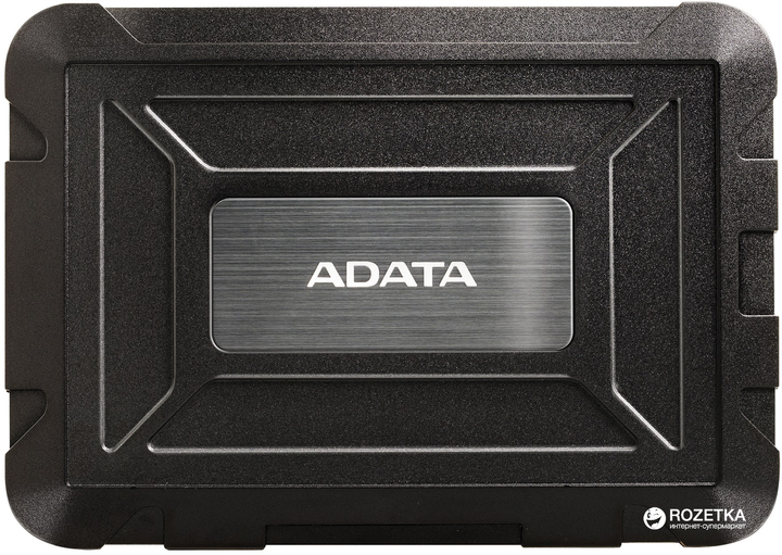 Kieszeń zewnętrzna ADATA ED600 na HDD/SSD 2.5" SATA III - USB 3.1 (AED600U31-CBK) - obraz 1