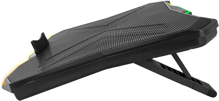 Podkładka chłodząca do laptopa Esperanza EGC110 Xalok czarna/RGB - obraz 3