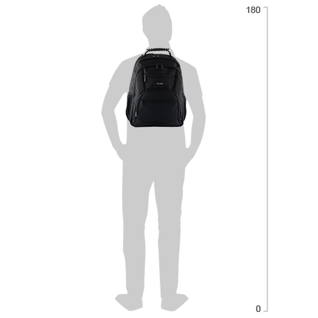 Рюкзак для ноутбука Logic Concept Easy 2 15.6" Black (PLE-LC-EASY2-15) - зображення 6