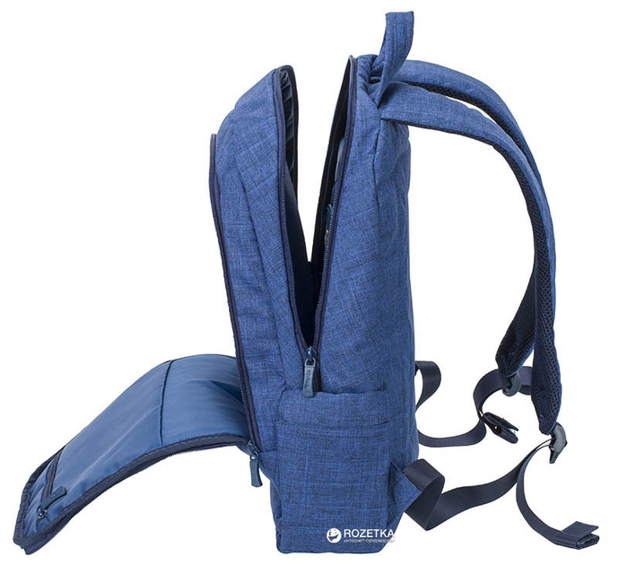 Рюкзак для ноутбука RIVACASE 7560 15.6" Blue (7560 (Blue)) - зображення 8