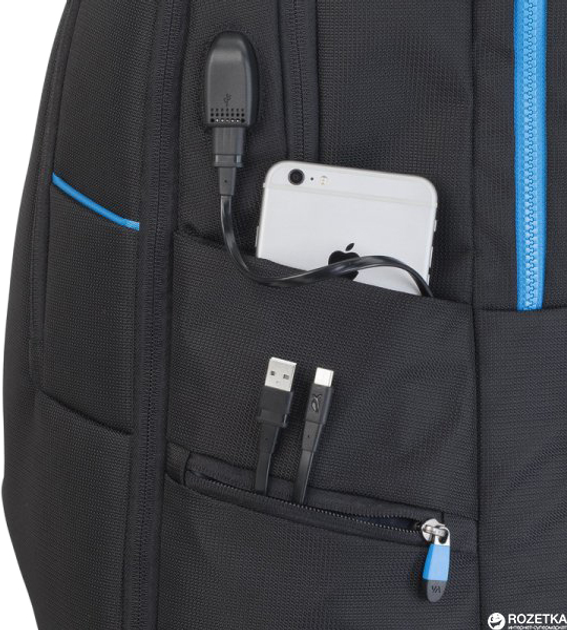 Plecak na laptopa RivaCase 7860 17,3" Czarny (7860 (Czarny)) - obraz 9