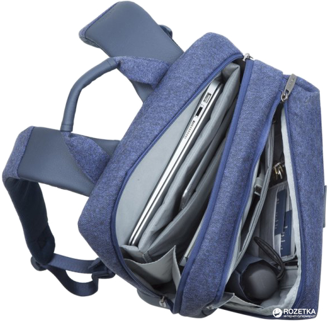 Plecak na laptopa RivaCase 7960 15.6" niebieski (7960 (niebieski)) - obraz 9