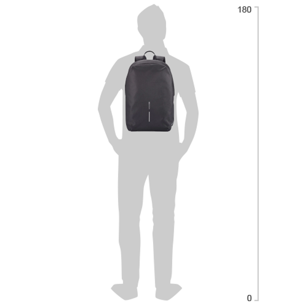 Plecak na laptopa XD Design Bobby Soft Anti-Theft 15,6" czarny (P705.791) - obraz 7