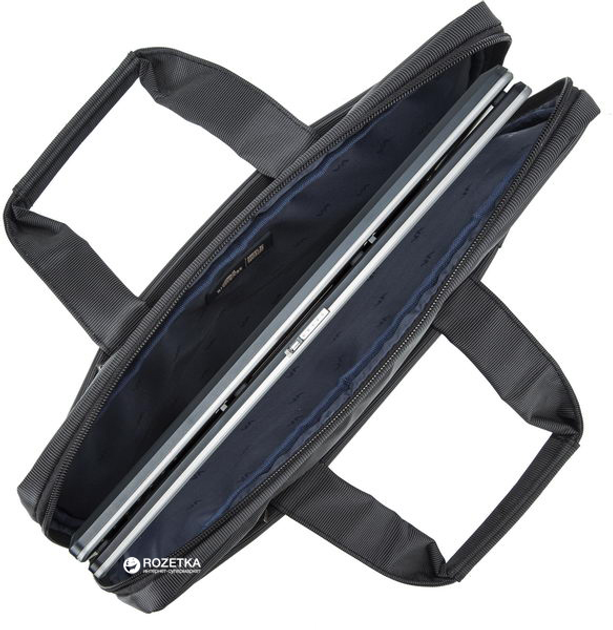 Сумка для ноутбука RivaCase 8221 13.3" Black (8221 (Black)) - зображення 3