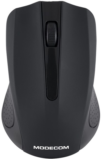 Bezprzewodowa mysz Modecom MC-0WM9 czarna (M-MC-0WM9-100) - obraz 1