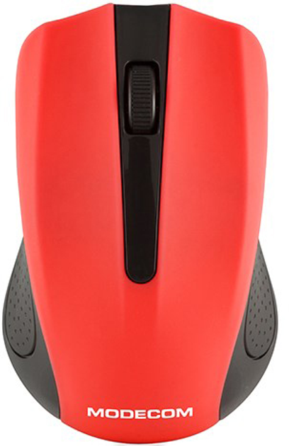 Bezprzewodowa mysz Modecom MC-WM9 czarno-czerwona (M-MC-0WM9-150) - obraz 1