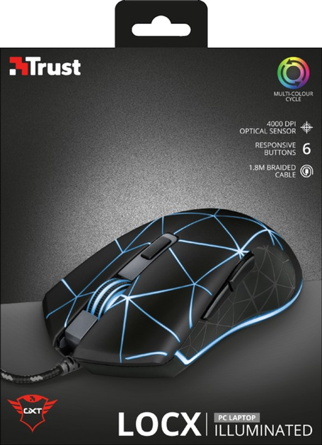 Миша Trust GXT 133 Locx USB Black (TR22988) - зображення 8