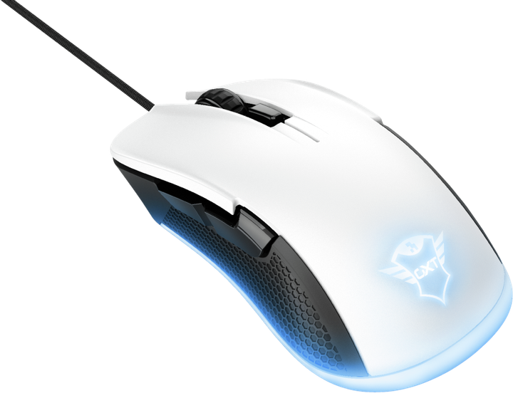 Mysz Trust GXT 922W YBAR USB biała (TR24485) - obraz 5